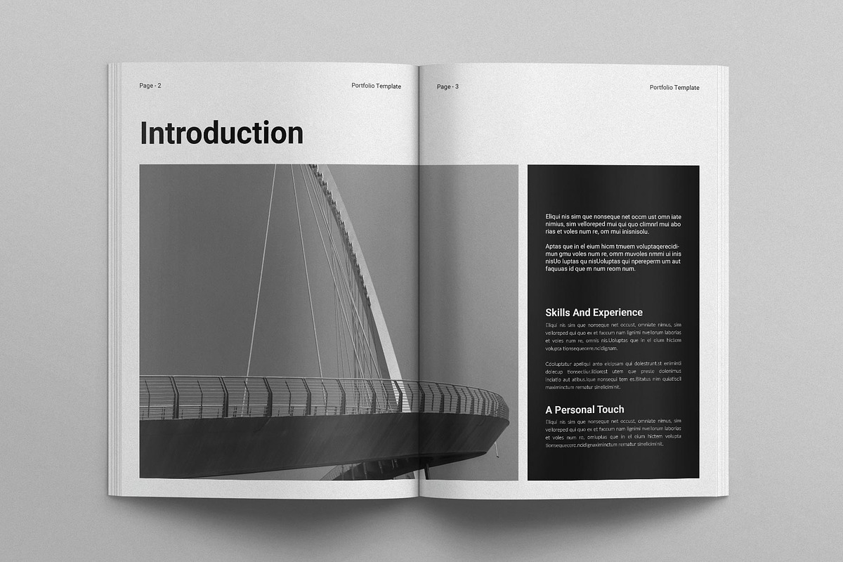 Architecture Portfolio Template preview 2