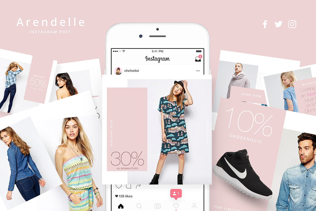 Royal Instagram Bundle Pack, a Social Media Template by Helloxandro (Photo 23 of 26)