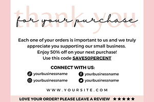 Business Thank You Card Canva 7