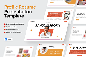 Randy Osborn Profile Resume Keynote