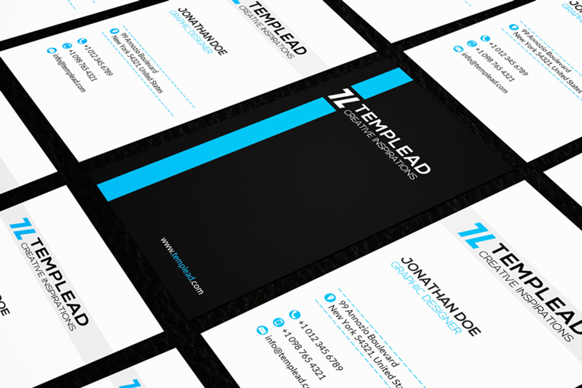 Corporate Business Card CM126, a Business Card Template by annozio (Photo 4 of 4)