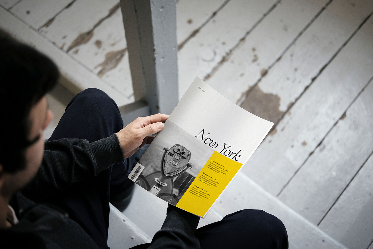Magazine Factory - Mockup Bundle, a Magazine Template by Bebop Studio (Photo 4 of 5)