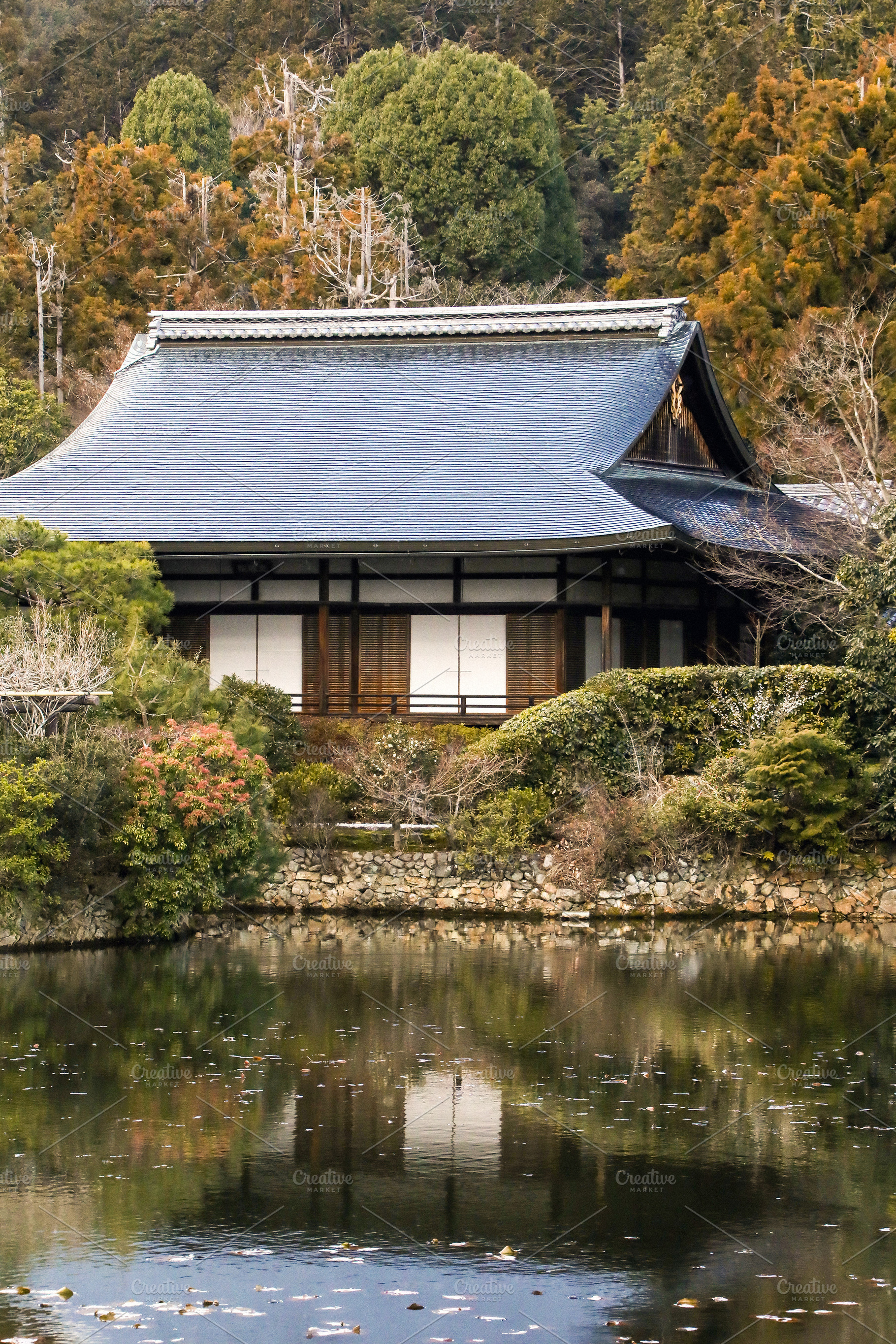 Japanese wooden architecture house, an Architecture Photo by BOOCYS