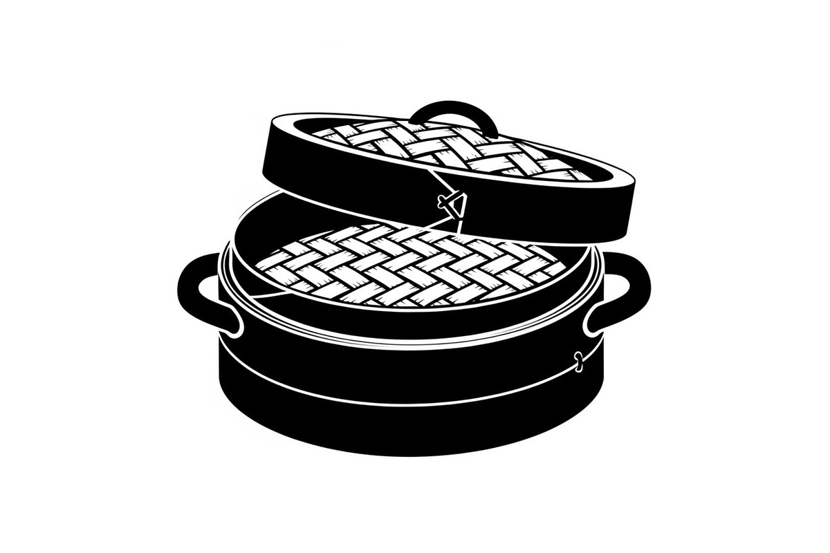 Vintage Bamboo Steamer Silhouette, a Graphic by musafir_fashion (Photo 9 of 14)