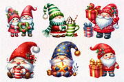 Cute Christmas Gnome Sublimation, an Illustration by Dream Creation (Thumbnail 3 of 7)