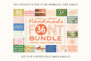 French Aperitif Quirky Font Family, a Handwritten Font by Ayya Studio (Thumbnail 2 of 19)