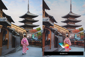 50 Kyoto Lightroom Presets And LUTs