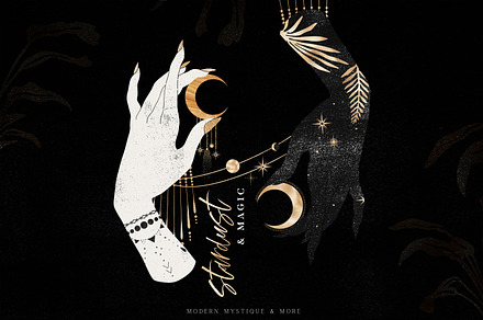 Stardust & Magic - Modern Mistique, a Work Illustration by Isabelle Salem