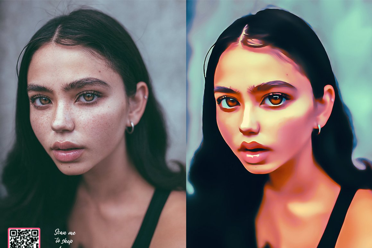 Cartoon Painting Effect Actions, an Action Add-On by JasGraphicTools (Photo 9 of 19)