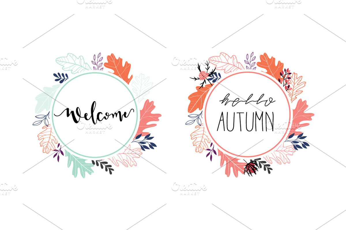 AUTUMN FLOWER III VECTOR FILE, a Decorative Illustration by MooBeer (Photo 6 of 6)