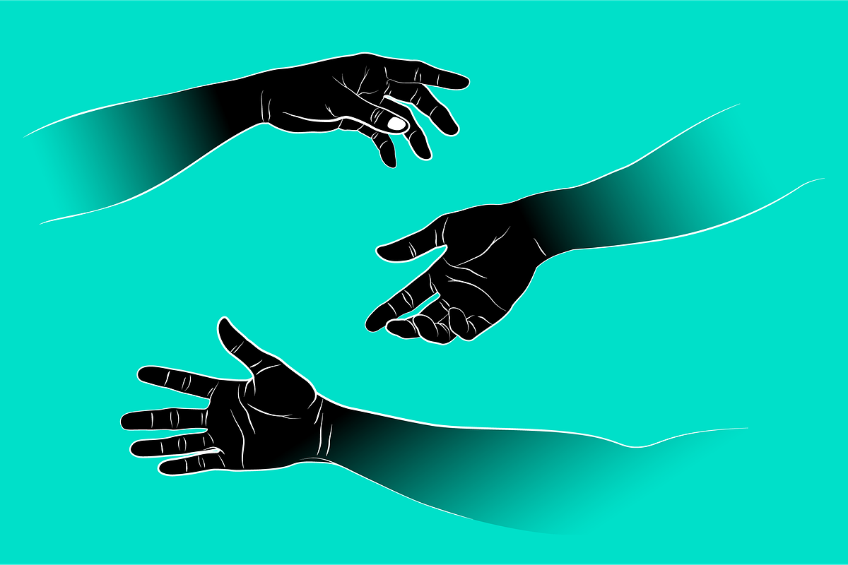 Ghost Hands | Creative Market