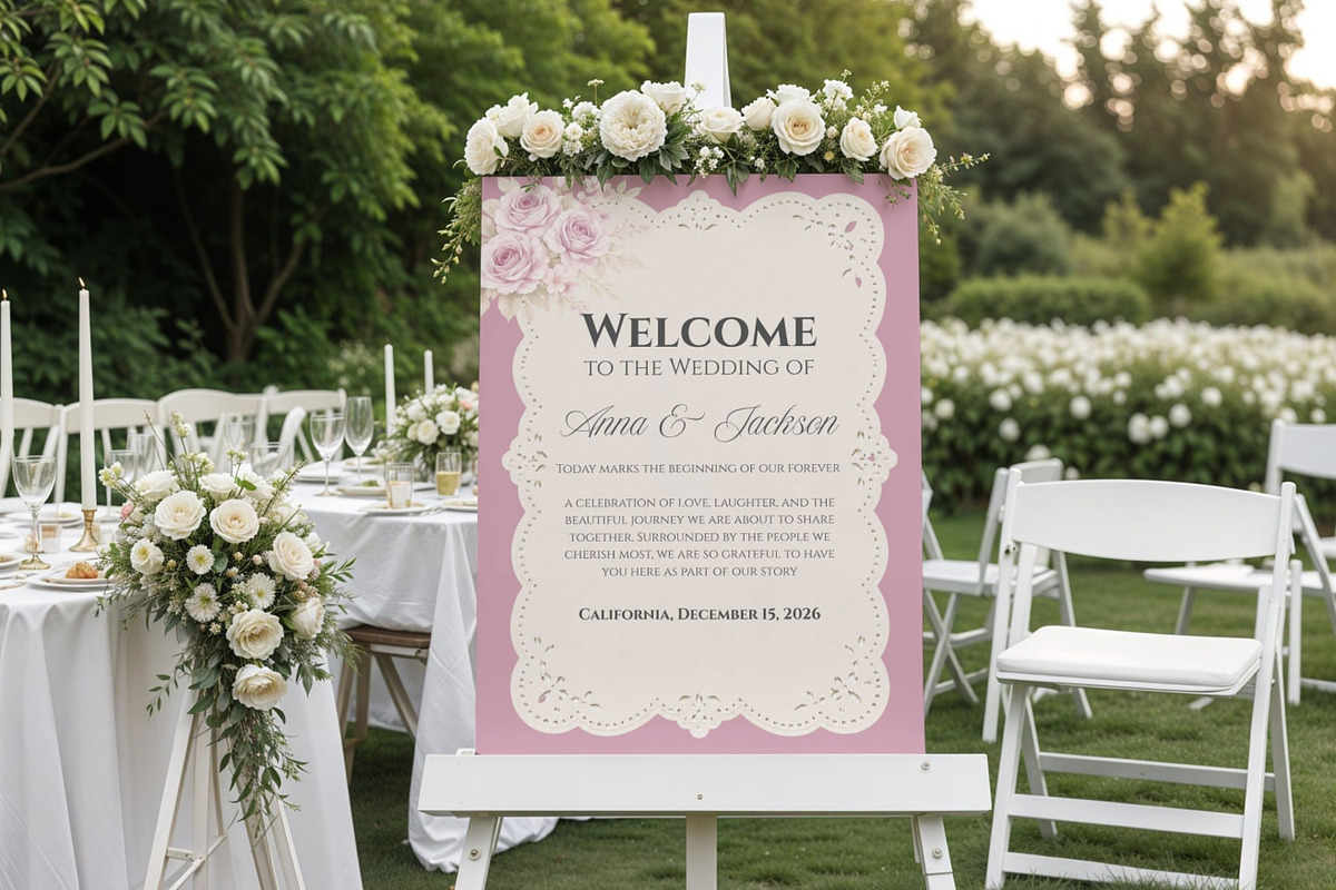 Blush Pink Wedding Website, a Landing Page Template by Everyday Perfection (Photo 9 of 12)