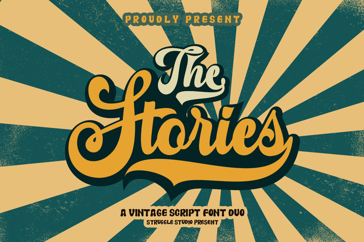 The Stories | font duo, a Script Font by Struggle Studio (Photo 12 of 12)