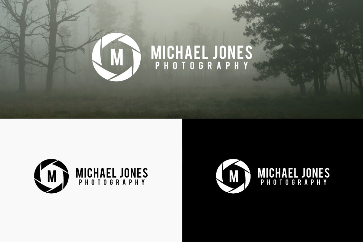 Photographer Logo Template, a Branding & Logo Template by Lightgram.com (Photo 1 of 3)
