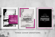 Canva Proposal Template Runway Model, a Marketing Template by Digital Diva Design (Thumbnail 2 of 9)