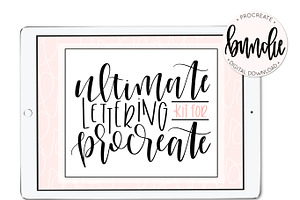 Ultimate Lettering Kit For Procreate