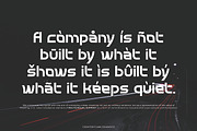 Broock - Modern Display Font, a Font by Flawless And Co (Thumbnail 8 of 10)