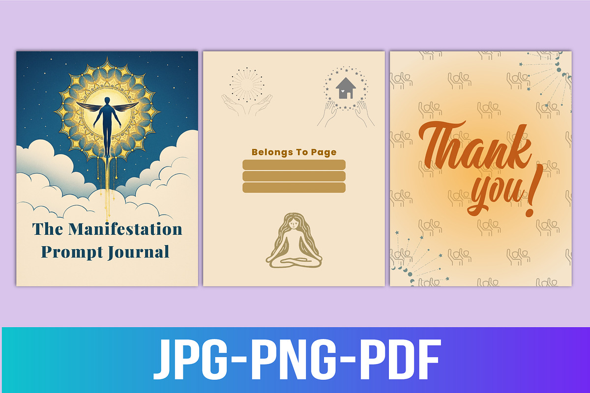 The Manifestation Prompt Journal preview 2
