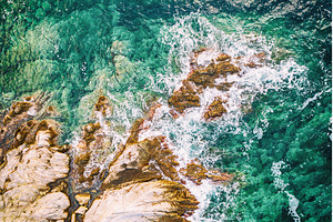 Halkidiki from Above, Greece, a Nature Photo by Nature and travel