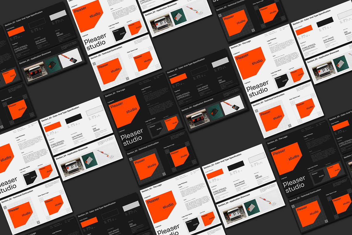 Brand Identity Showcase Template, a Branding & Logo Template by Moduclave Studio (Photo 4 of 4)