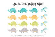 Land & Sea Turtle Stack Clipart, an Illustration by Amanda Ilkov (Thumbnail 4 of 4)