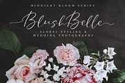 Midnight Bloom Script +18 Free Logos, a Script Font by Pink Coffie (Thumbnail 14 of 15)