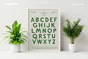 Midland | Vintage Sans Serif Font, a Sans Serif Font by Rough Patch Studio (Thumbnail 4 of 8)