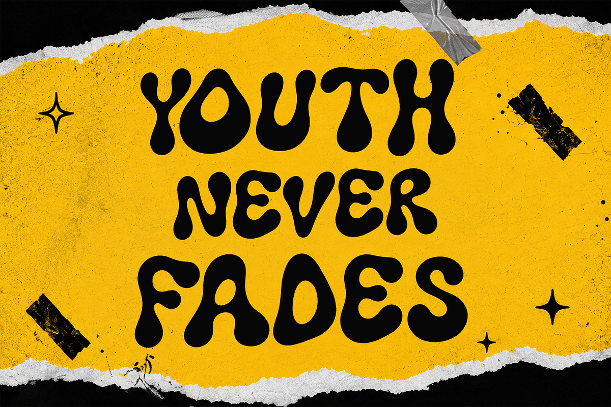 Grat Slovic – Groovy Streetwear Font, a Handwritten Font by Black Junst (Photo 2 of 7)