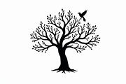 Birds on Tree SVG Cutting Files, an Illustration by jahid234 (Thumbnail 3 of 8)