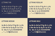 Lettrano - Display Font, a Sans Serif Font by Arendxstudio (Thumbnail 4 of 9)