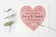 Amy Script Hand Lettered Font, a Script Font by Alexandra Snowdon (Thumbnail 3 of 5)