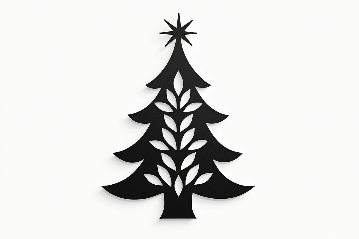 Tree Christmas Fir Tree Black, an Illustration by Amazin_art (Photo 20 of 27)