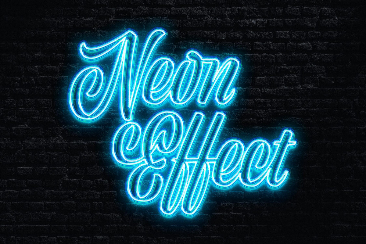 Neon Text & Logo Effect, a Layer Style Add-On by Design Squad (Photo 3 of 10)