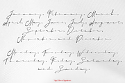 Nigel Roos Signature, a Script Font by madeDeduk (Thumbnail 3 of 8)