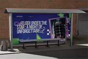 Bus Stop Shelter Mockup, an Advertising Mockup by Dudukbersama (Thumbnail 1 of 4)