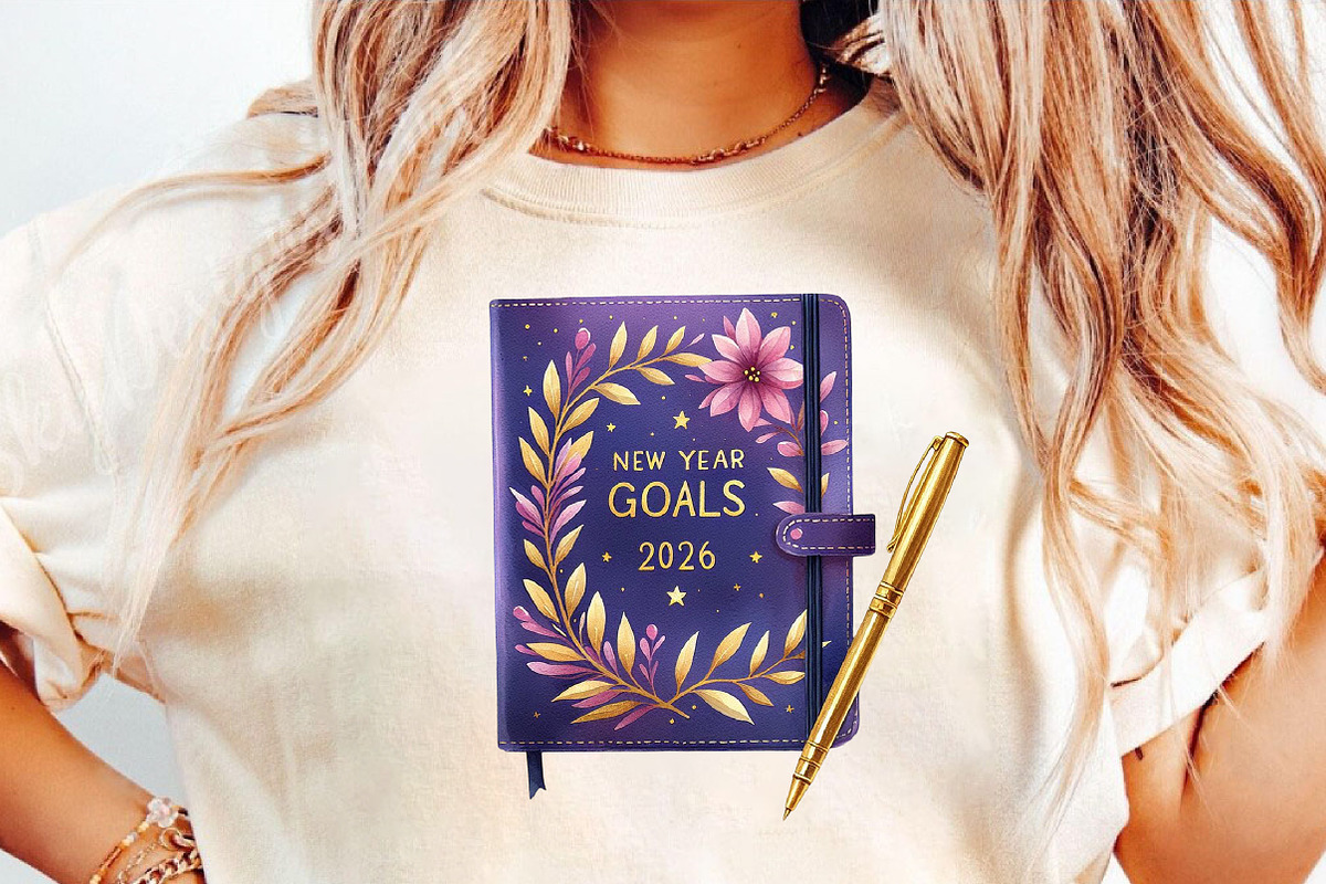 Purple New Year 2026 Sublimation, an Illustration by DreamCafeArt (Photo 5 of 6)
