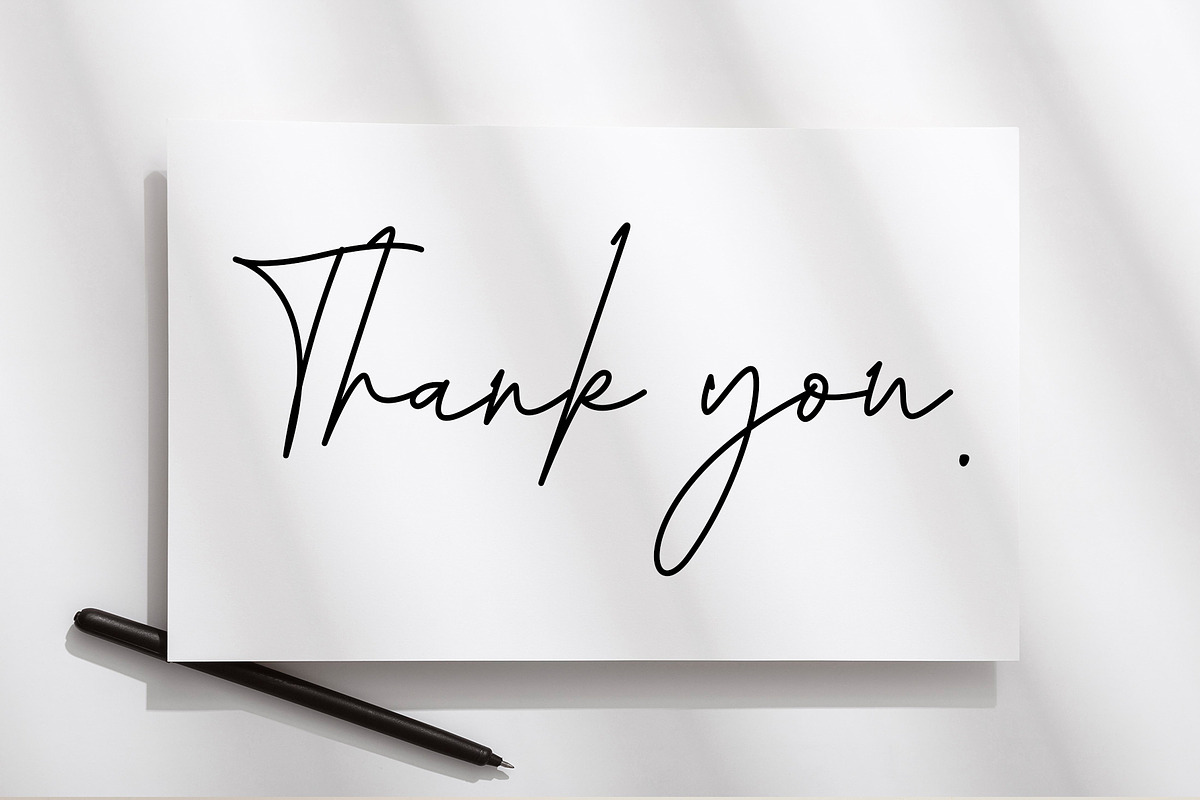 Rhythm - Elegant Signature Font, a Script Font by Artkenza (Photo 7 of 7)