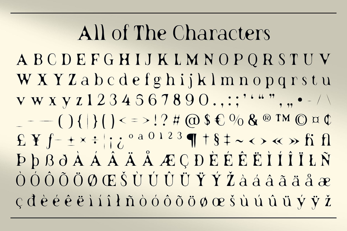 CS Charles Drawn, a Serif Font by Craft Supply Co. (Photo 8 of 8)