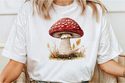 Watercolor Crochet Autumn Clipart, an Illustration by Rose Art (Thumbnail 4 of 8)