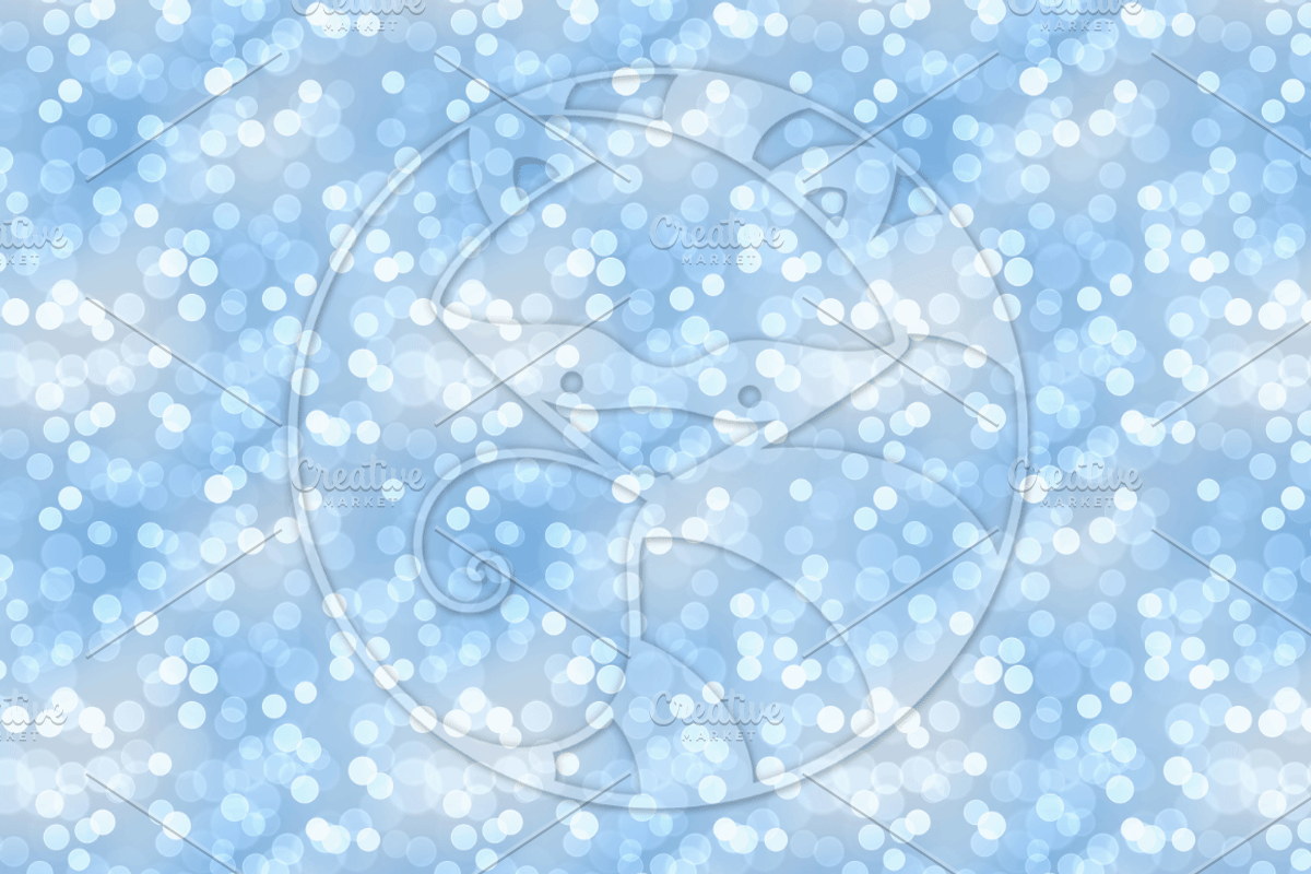 Seamless Winter Wonderland Bokehs preview 2