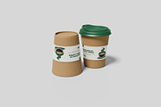Coffee Cup Mockup, a Packaging Mockup by Pikachudesign (Thumbnail 2 of 5)