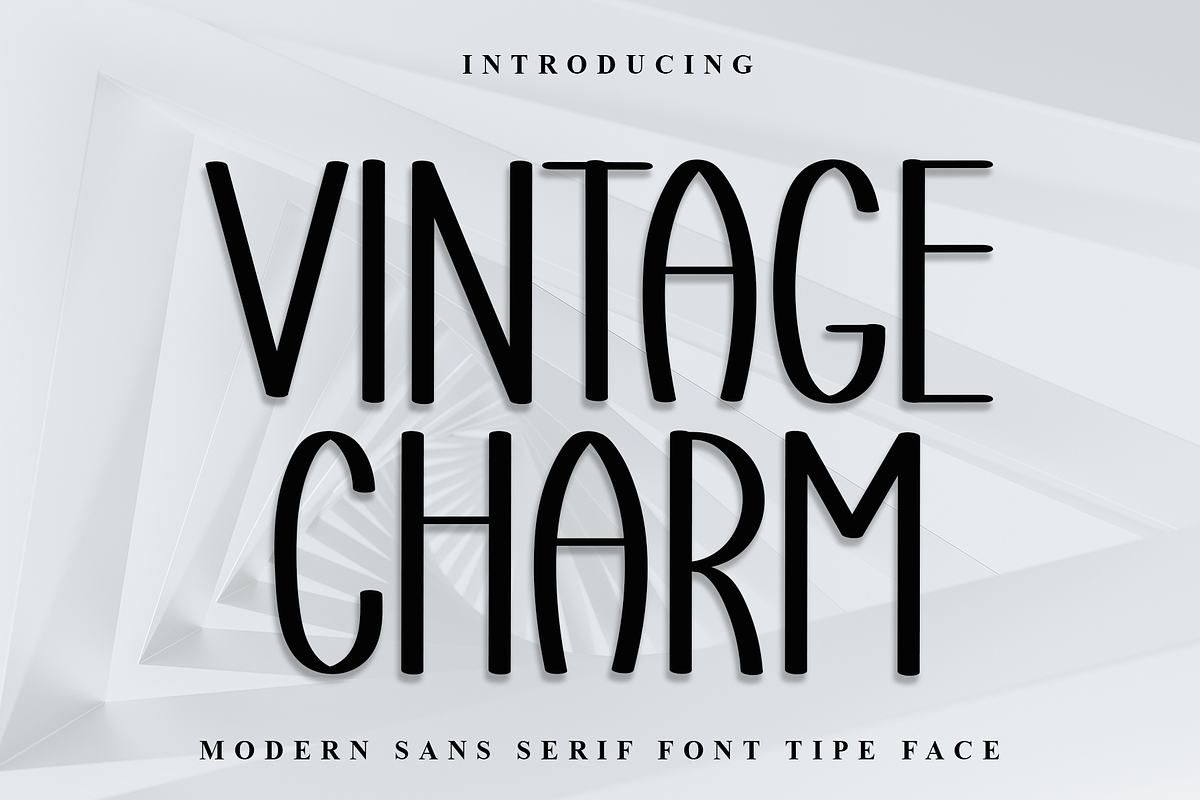 Vintage Charm, a Script Font by InermediaSTUDIO (Photo 1 of 8)
