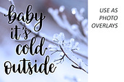 Winter season hand lettering bundle, a Graphic by InkySplash (Thumbnail 3 of 6)