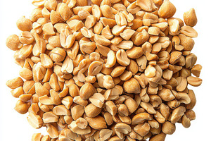 Pile of peanuts, on transparent back, a Food & Drink Photo by Pixeness Studio