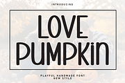 Love Pumpkin | Script Font, a Script Font by Scratchones (Thumbnail 1 of 8)
