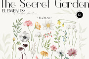 Watercolor Flowers & Antique vases, an Illustration by Kreker Kate (Thumbnail 10 of 11)