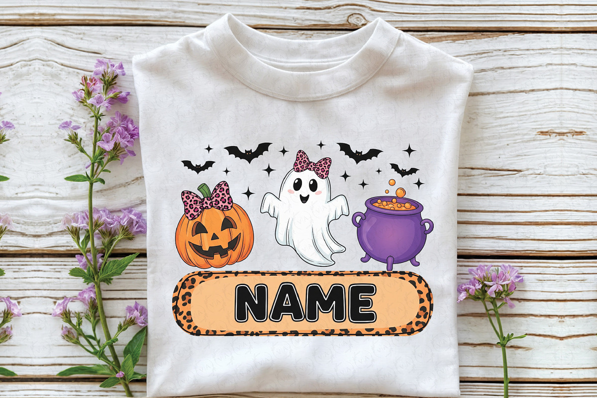 Custom name Halloween png, an Illustration by Craft Nest (Photo 3 of 6)