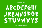 Granch Font - Cartoon Fun Font, a Sans Serif Font by ariodsgn (Thumbnail 2 of 9)