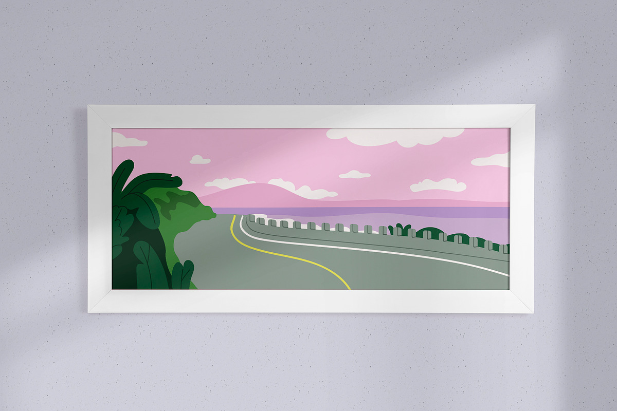Nature landscapes with road set, a Seasonal Illustration by Good Studio (Photo 7 of 7)