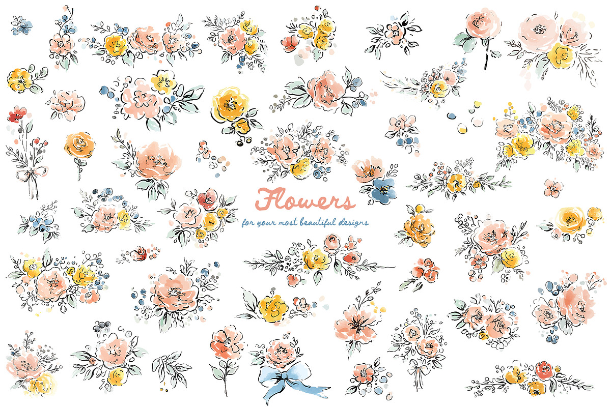 Whimsical Love Wedding Illustrations, an Illustration by Tinydew (Photo 11 of 14)